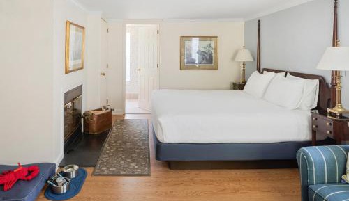 King Pet Friendly with Fireplace