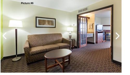 One-Bedroom Luxury King Suite - Non-Smoking