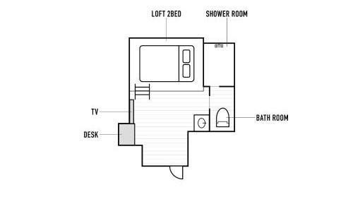 Standard Double Room with Two Double Beds - No Cleaning for Consecutive Night Stays