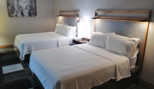 Standard Double Room with Two Double Beds and City View