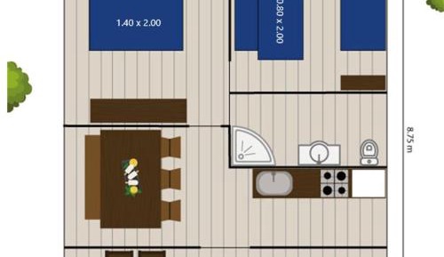 Safari Tent with Private Bathroom