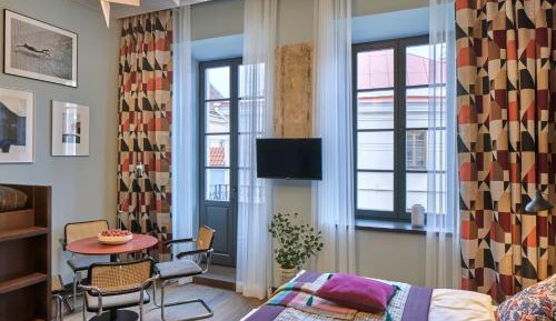 Studio with Balcony