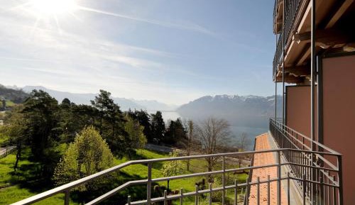 Double Room with Balcony & Partial Lake View