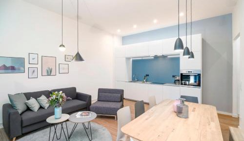 Three-Bedroom Apartment with Balcony
