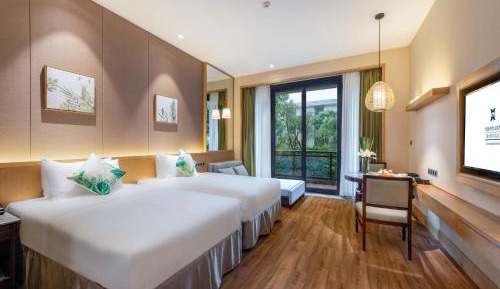 XinYue Building Deluxe Garden view Twin Bed Room 