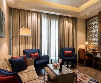 Executive Suite with Happy Hours (1+1 ;only applicable for IMFL not all the Brand at the bar) and 20% Discount on F&B