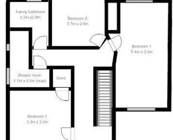 Standard Double Room with Shared Bathroom