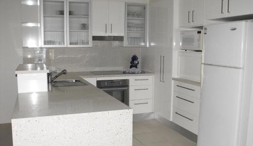 Three-Bedroom Apartment with Pool View