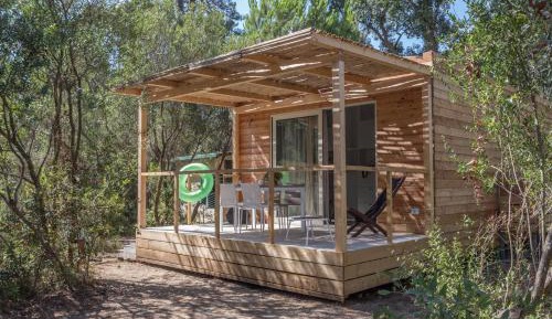 Two-Bedroom Mobile Home with Terrace (5 Adults)