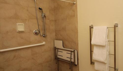 Double Room with Roll-In Shower - Mobility/Hearing Accessible - Non-Smoking