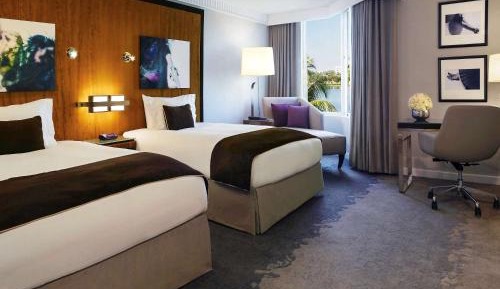 Superior Double Room with Two Double Beds with City View