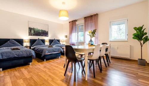Three-Bedroom Apartment with Balcony