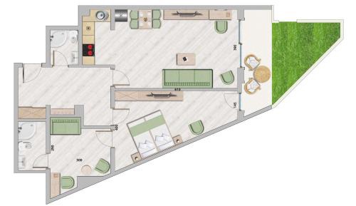 Superior Apartment with Terrace and Sea View