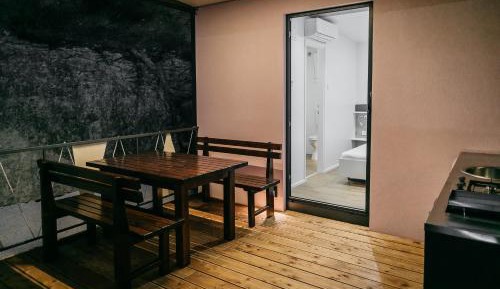 Studio with Pool View