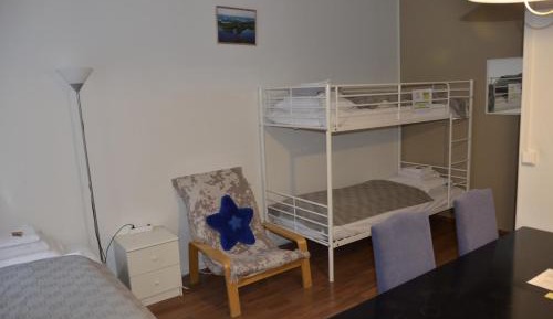 Two-Room Apartment with One Bedroom, Private Bathroom and Kitchen