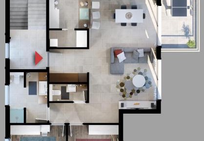 Apartment with Balcony
