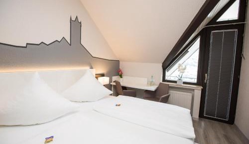 Double Room with River View and Balcony