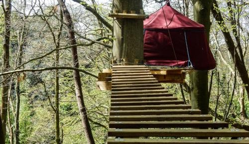 Perched tents