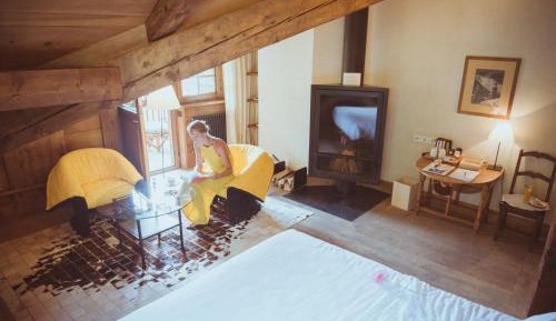 Prestige Double or Twin Room with Fireplace - La Ferme