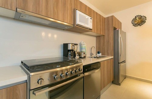 Akumal Apartment | 2BR in sea front complex with terrace and jacuzzi!