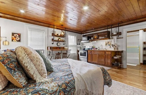 Downtown Apartment | Eclectic Downtown Studio w/Free Parking