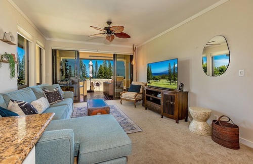 Kapalua Condo | Kapalua Golf Villa 27T5! Gorgeous Villa with captivating views!