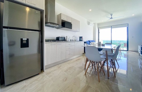 Ejidal Condo | Apartment w/great view, pool, gym, tennis, parking