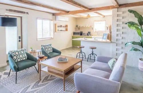 Twentynine Palms House | NEW! Twilite Cactus Villa @ Joshua Tree - Pool, HotTub, FirePit & Outdoor Shower