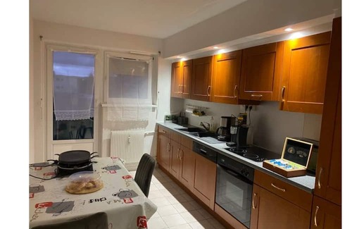 Village-Neuf Apartment | Apartment 100m2 3 bedrooms 5km from Basel Carnival Free Wifi