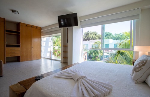 Nuevo Vallarta Apartment | 1 min to beach, spacious with big pool