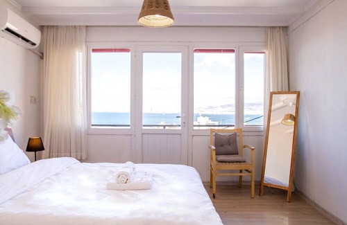 Konak House | Charming Home Overlooking Ocean with Garden
