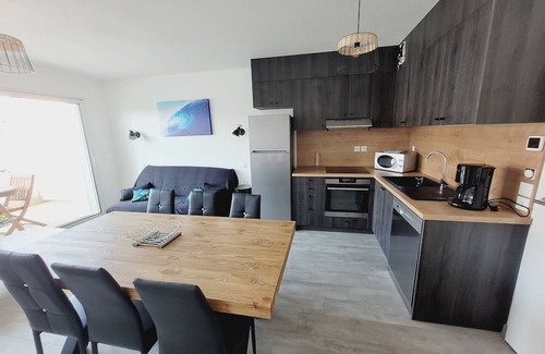 Mimizan-Plage Apartment | Beautiful duplex in a secure residence with swimming pool for 8 people in Mimizan plage