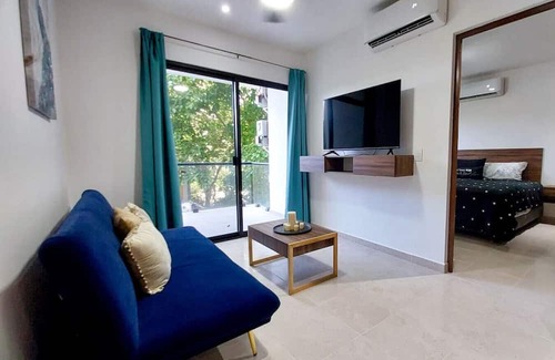Ejidal Apartment | Homy 2BR Apt w/Pool, Gym, Terrace, BBQ, Parking