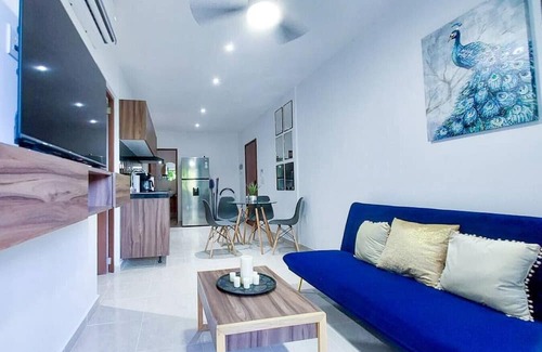 Ejidal Apartment | Homy 2BR Apt w/Pool, Gym, Terrace, BBQ, Parking