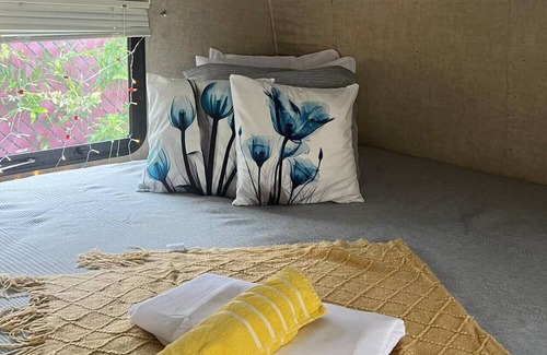 Puerto Nuevo House | Trailer Brazil - For couples - Steps to the beach
