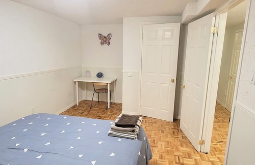 Lisgar House | Private 2-bed basement apartment with kitchen & bath. Shared laundry.