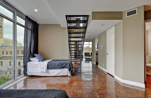 Downtown Austin Apartment | The Littlefields by Lodgewell > Three Huge Balconies & Views
