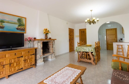 Les Tres Cales Villa | INNOUTHOME DIRECT ACCES TO THE BEACH, SWIMING-POOL, BBQ AND WIFI PISCINA