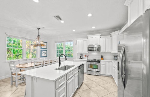 Holmes Beach House | Luxury home with private pool and spa, short walk to beach!