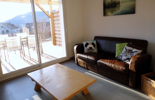 Gerardmer Apartment | apartment terrace nine quiet very close to downtown, 4 to 6 people.