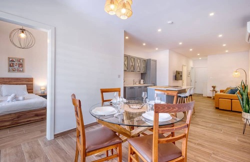 Qala Apartment | Qala Tranquil Escape - Stylish With Terrace AC