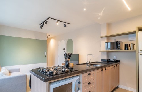 Centro Apartment | Apto 1Q and Self Check-in 400m from Beira Mar BMC1008