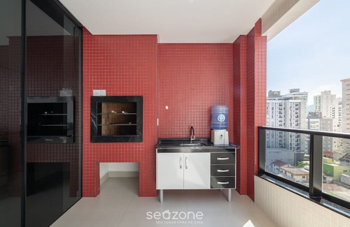 Castelo Branco Apartment | Apto 2Q c/churrasq. 500m da Meia Praia ROT1001