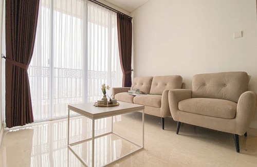Chinatown Apartment | 2Br Apartment Near Jakarta Kota Station At Lucky Tower Residence