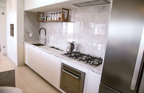 Centro Apartment | Apto Pé na Areia com Piscina Privativa