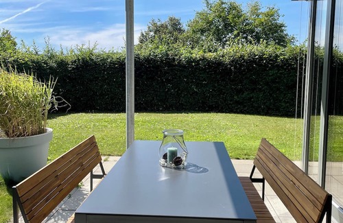 Blaustein Apartment | Traumhafte Ferienwohnung Blaustein-panorama - neu und mit Eigenem Garten!