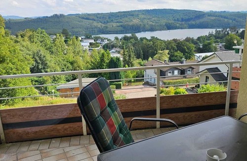 Langscheid Apartment | Welcome to A&E Apartment am Sorpesee with a fantastic lake view