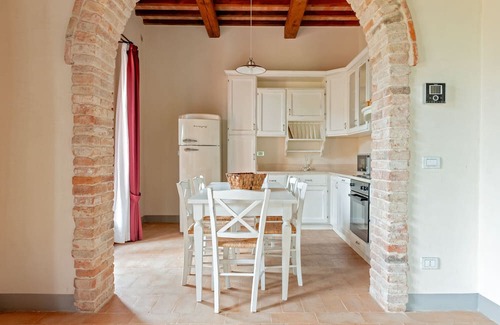 Toiano Villa | Villa 'La Colonica Ii' with Shared Pool, Private Garden and Wi-Fi