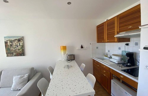 La Grande-Motte Apartment | Joli 3 Couchages, Cocooning, Clim, Wifi, Terrace, Port /Beach at 50 m.