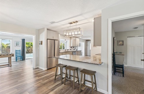 Seacoast Shores House | Beach Dream Home w/Large Heated Pool!